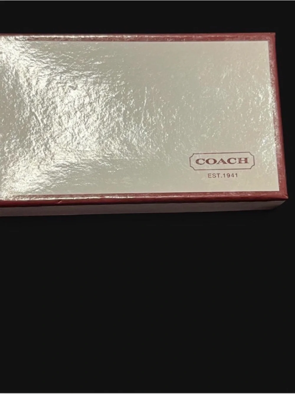 Coach Multicolor Enamel Disc Keyring with Silver Hardware